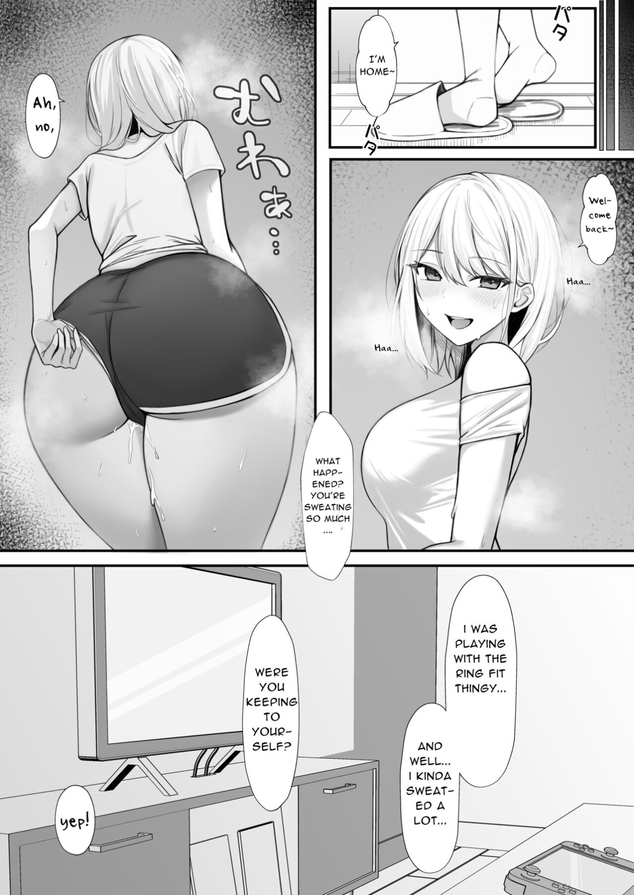 Hentai Manga Comic-My Sister-in-Law, Who is Visiting is Too Erotic, So I Fucked Her Without My Wife Knowing!-Read-35